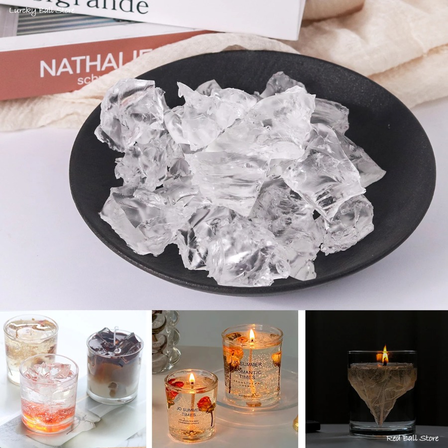 Candle Making Material Wholesale - ゼリーワックス卸売 DIY手作りアロマキャンドル作成用品 材料 透明ワックス 原材料 クリスタルワックス