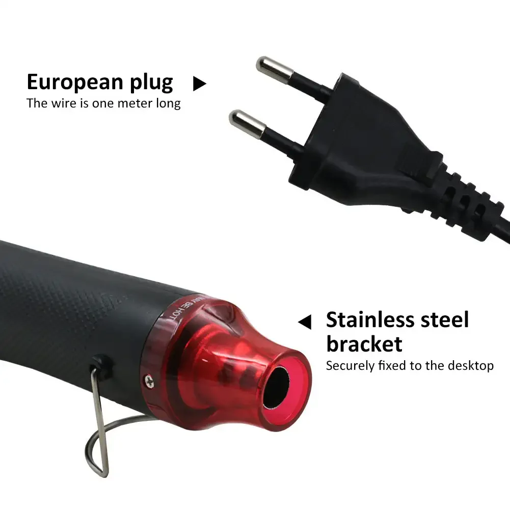 ホットエアガン 300 ワット 220V 軽量ハンドヘルド電 - Heat Gun Embossing のレビューと価格