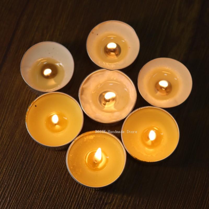 空のティーワックス丸型アルミボックス100ウィックステッカー - Candle Making Video のレビューと価格