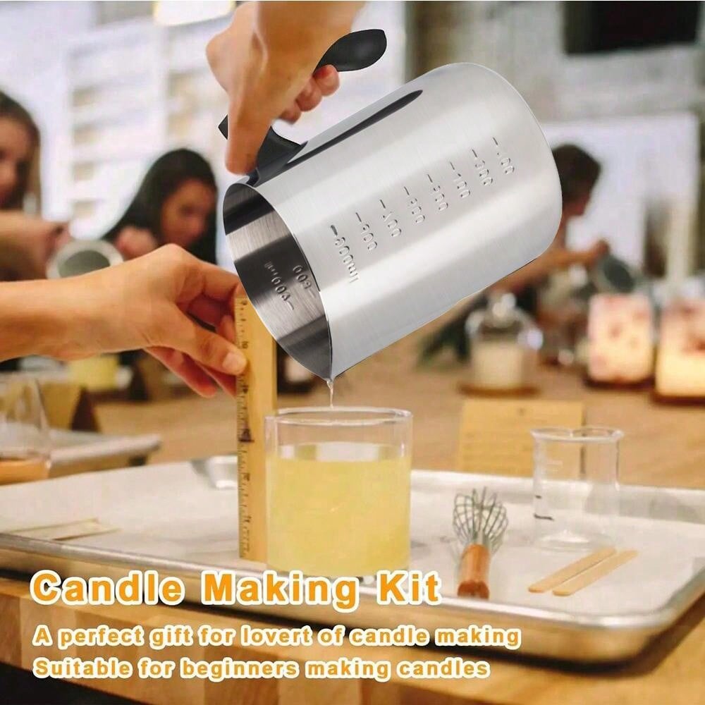 キャンドルポーリングポット、ワックス溶解用電気ホットプレート - Candle Making Video のレビューと価格