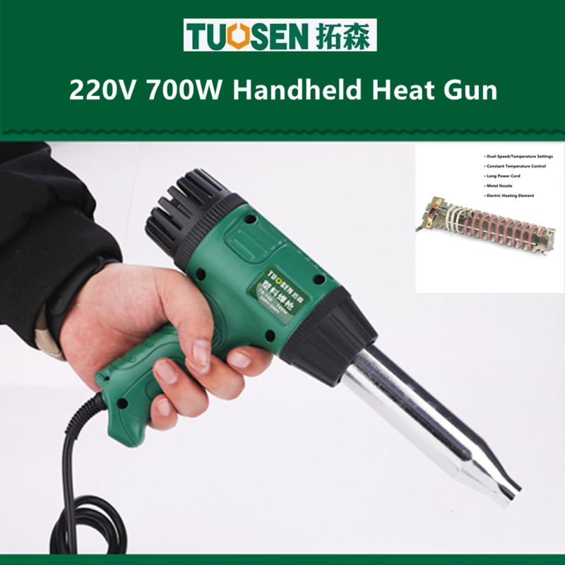 高温ヒートガン、PP/PVCプラスチック修理用調整可能PVC - Heat Gun Embossing のレビューと価格