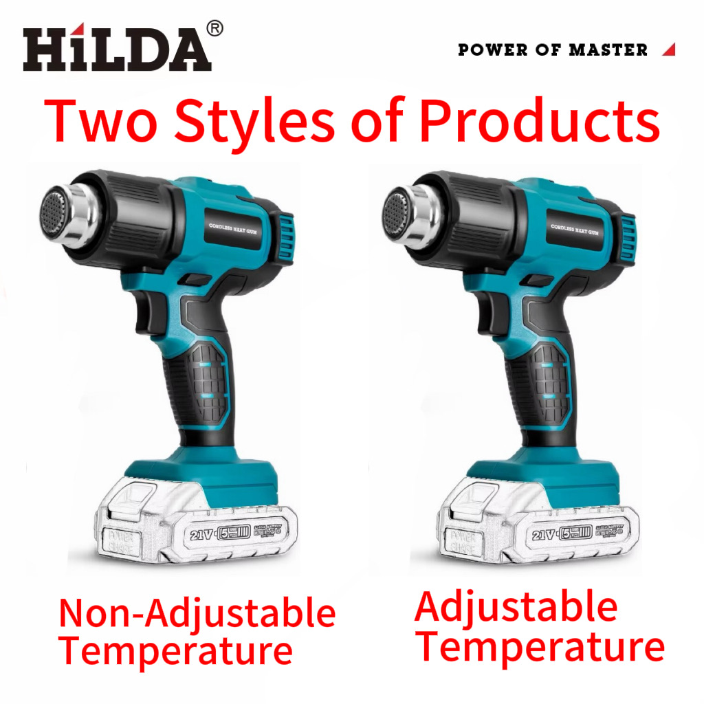 HILDA ハンドヘルドホットエアガン 温度調節可能 非調節 - Heat Gun Embossing のレビューと価格