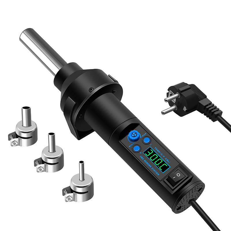 8032D ヒートガン電気デジタルディスプレイ温度調節可能な - Heat Gun Embossing のレビューと価格