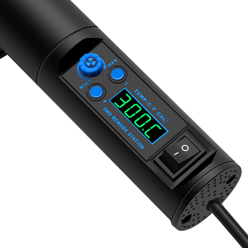8032D ヒートガン電気デジタルディスプレイ温度調節可能な - Heat Gun Embossing のレビューと価格
