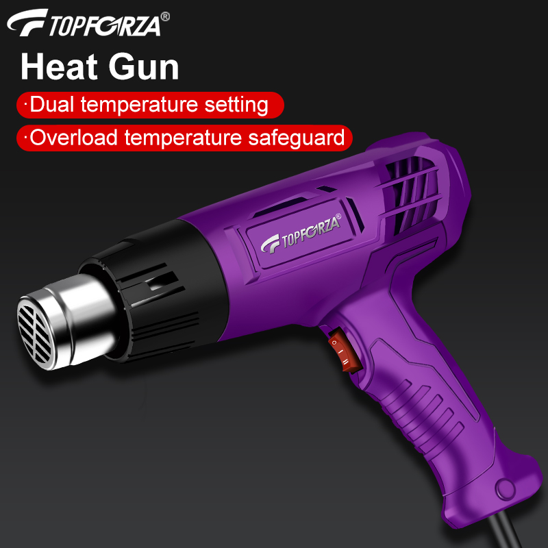 ミニ工業用ヒートガン、1200W デュアル温度調節機能付き  - Heat Gun Embossing のレビューと価格