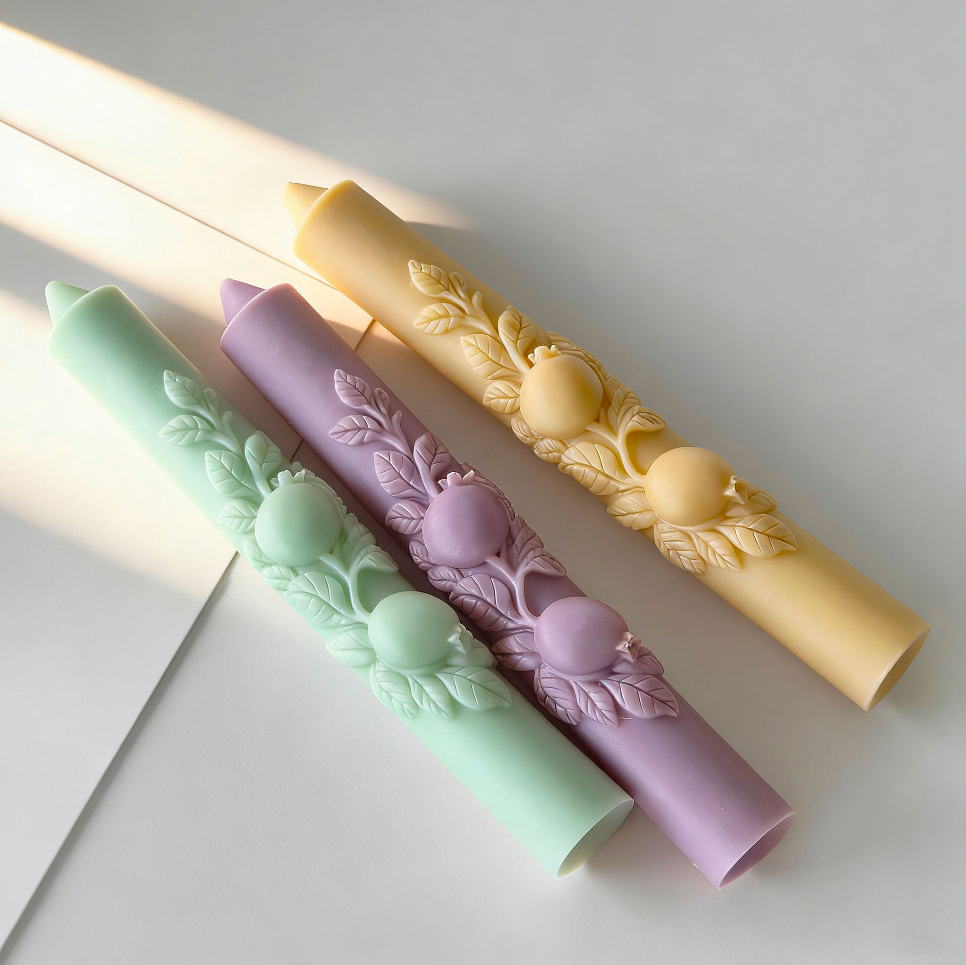 DIY ザクロ型 ロングロッド シリコンキャンドルモールド  - Candle Making Video のレビューと価格
