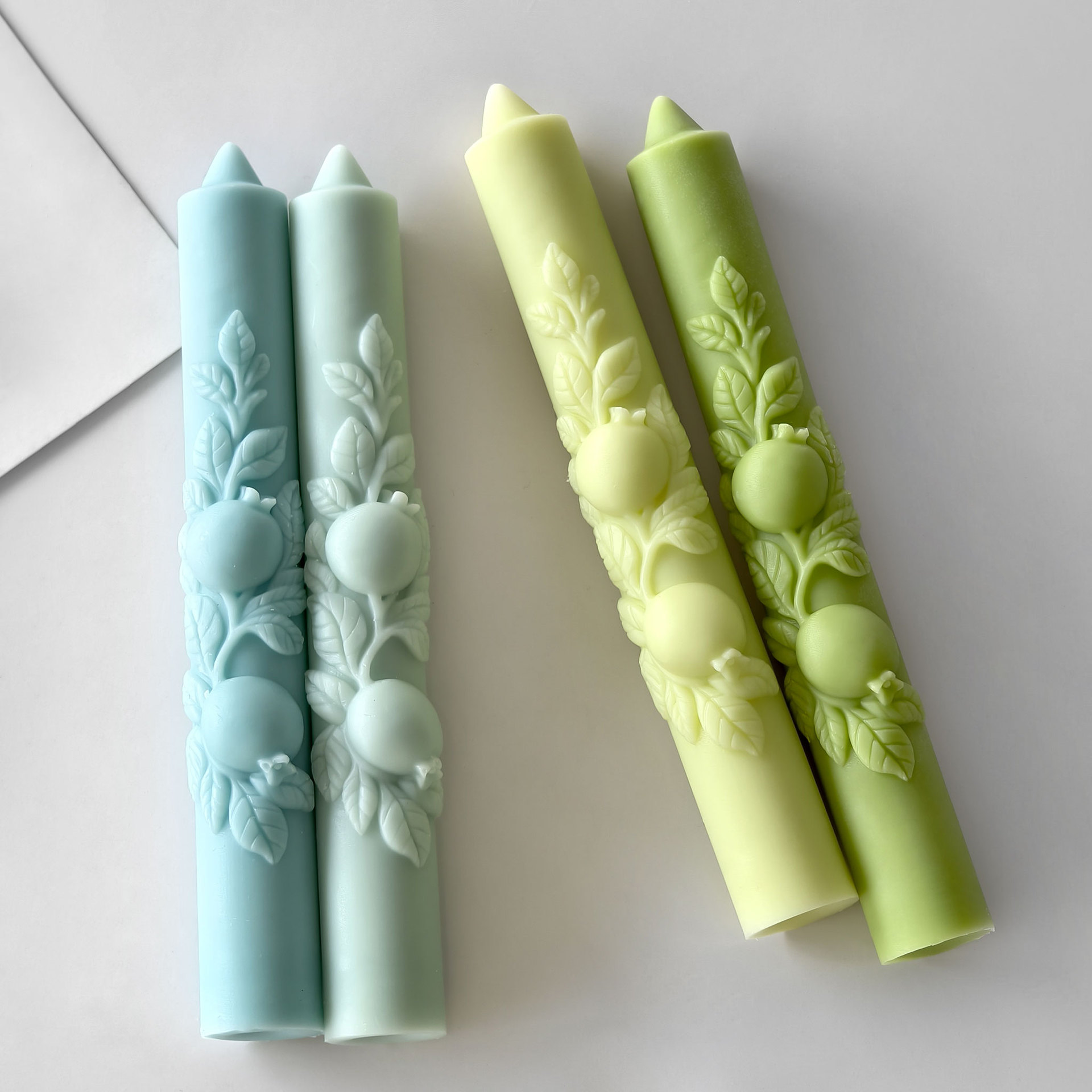 DIY ザクロ型 ロングロッド シリコンキャンドルモールド  - Candle Making Video のレビューと価格